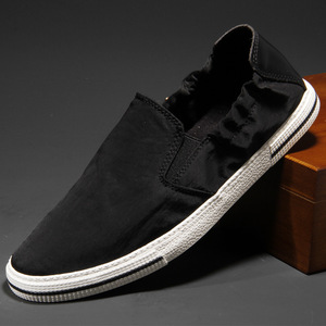 Zapatos de lona para hombre RO, nuevos tenis casuales de primavera y otoño, de caña <span class=keywords><strong>baja</strong></span>, transpirables, versátiles, de suela blanda, fáciles de poner y resistentes al desgaste. - Product Image 2