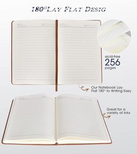 Chất lượng cao lót cá nhân tùy chỉnh in logo A5/A6/B5 PU da Lưu ý cuốn sách kinh doanh văn phòng máy tính xách tay - Product Image 5