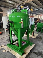 Machine de grenaillage sans poussière de type humide sec de perle de verre de vente directe d'usine