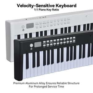 Piano électronique portable BX2 à 61 touches, <span class=keywords><strong>orgue</strong></span> électrique, fonction d'enseignement, instruments de musique synthétiques - Product Image 4