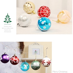 ชุดลูกบอลพลาสติก PVC ตกแต่งต้นคริสต์มาสหลากสีขนาด 6 ซม. ขายส่งปี 2022 - Product Image 4