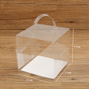 กล่องเค้กพลาสติกใส Wanze สำหรับเค้กขนาด 3 4 5 6 <span class=keywords><strong>7</strong></span> นิ้ว - Product Image 5
