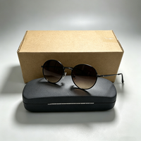 Boîte d'expédition en carton ondulé pour lunettes de vue et de soleil, boîte d'emballage personnalisée en carton kraft pour étui à lunettes, boîte d'expédition express