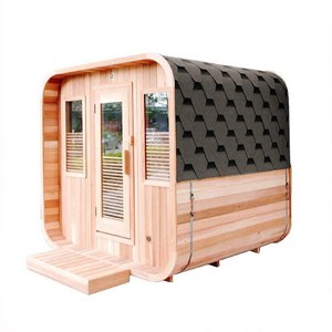 2-4 Người Truyền Thống Ngoài Trời Tắm Hơi Hơi Nước Ướt Bằng Gỗ Cube Phòng Tắm Hơi Cabin Với Hơi Nước Ướt Chức Năng Gỗ Bắn Cabin - Product Image 6