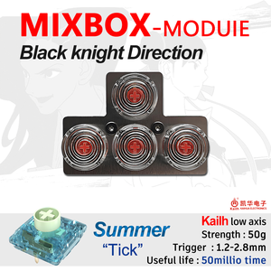 Mixbox B Kailh Trục Ngắn Hot Swappable Bàn Phím Định Hướng Mô-đun Thay Thế Máy Bay Chiến Đấu Đường Phố 6 Hitbox Arcade Nút Phím Điều Khiển - Product Image 5