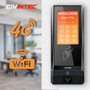 ระบบควบคุมการเข้าออก CT9 TCP IP WiFi 4G 13.56MHz RFID พร้อมการเข้ารหัส <span class=keywords><strong>AES</strong></span>, NFC, BLE, ระบบสแกน ID มือถือ, QR Code รองรับ OEM ODM - Product Image 4