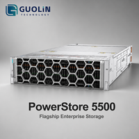 Système de stockage d'entreprise Dell EMC PowerStore 5500 Gen3, capacité effective maximale de 5,81 PBe, mise en cluster jusqu'à 4 appareils