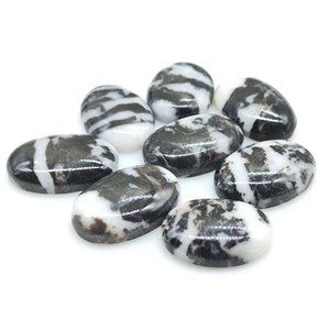 Zebra Jasper varios tamaños corte ovalado cabujón ajuste de la joyería - Product Image 2