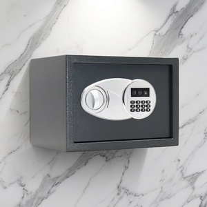Caja de Seguridad Pequeña para el Hogar, Caja Fuerte de Acero de Alta Calidad con Cerradura Digital Electrónica, Caja para Dinero - Product Image 4