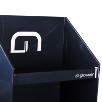 Exhibidor de Cartón Impreso Personalizado, Ecológico y Moderno, Soporte de Papel Plegable y Portátil para Publicidad, Caja Giratoria para Venta al Por Mayor