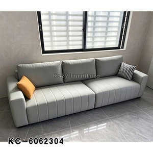 Divano in Pelle PU di Alta Qualità, Stile Nordico di Lusso, Moderno e Semplice per Soggiorno, Vendita all'Ingrosso - Product Image 4