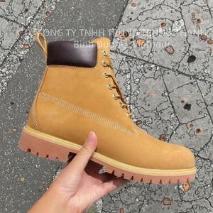 Botas Chukka Clásicas de Cuero Nubuck Ruibarbo, Nuevo Modelo de Alta Calidad, Botas de Diseñador para Hombre y Mujer, Botas de Lujo - Product Image 6