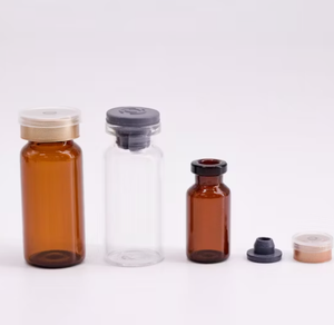 Venta al por mayor con MOQ bajo: Frascos de vidrio transparentes de 3ml, 5ml, 10ml, 2 en 1, ecológicos, para uso doméstico, con logo personalizado, listos para envío. - Product Image 6