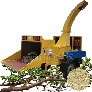 Suministro de fábrica cippatrice astilladora de madera diesel al por menor astilladora de madera trituradora para máquina de pellets de madera
