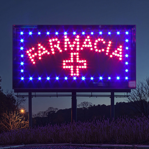 Customized 48*25cm LED Logo Highlight Hanging Billboard Shop-Friendly <b>Lighting</b> Signboard - Product Image 2