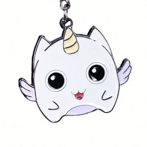 Customized Printed Cartoon Metal Keychain Stainless Steel Figurine Character Series Keys Vintage and Fashion Style - Product Image 3