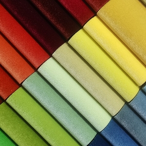 100% Polyester Dệt Nhung Vải Rắn Đa-Màu Sắc Ánh Sáng Trọng Lượng Đồ Nội Thất Bọc Nhung Cho Sofa Rèm Gối Ghế - Product Image 3