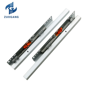 Hot bán bi-gấp Hidden ngăn kéo <span class=keywords><strong>Slide</strong></span> push-loại Hidden Kính thiên văn đường ray cho tủ bếp và đồ nội thất - Product Image 3