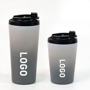Custom Logo Stainless Steel <b>Double</b> <b>Wall</b> Vacuum Coffee Mug Leakproof Travel Thermos Personalized Birthday Corporate Gift <b>Cup</b> - Product Image 3
