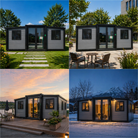 Oficina en Contenedor Expandible, Estructura Modular Prefabricada de Acero para Espacio de Trabajo Comercial
