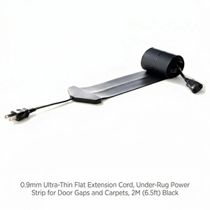 Cable de Extensión Ultra Plano de Alta Calidad de 0.9 mm, Suministros Eléctricos para el Hogar, Regleta de Alimentación Portátil al por Mayor - Product Image 2