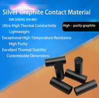 Point de contact en graphite argenté haute conductivité, anti-soudure, faible résistance pour disjoncteur, relais, interrupteur, OEM personnalisé