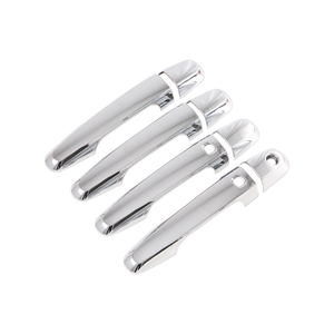 ABS สติกเกอร์แต่งรถด้านนอกด้ามจับ,ชุดคลุมแผงประตูแบบขึ้นรูปสำหรับ Mitsubish Pajero Sport 2020 - Product Image 1