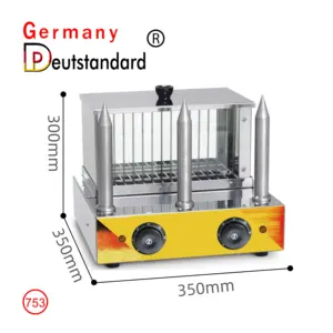 Fabriek Prijs Kleine Voedsel Warmer Showcase Hot Dog Bun Warmer Making Machine