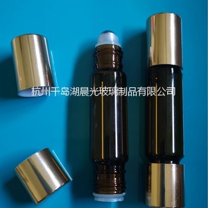 Bouteilles en verre à double embout 3-10 ml, recyclables, impression de logo personnalisée - Product Image 2