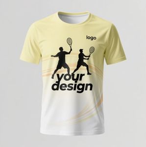 Camisetas personalizadas de maratón a granel 100% poliéster de gran tamaño transpirable de secado rápido para correr - Product Image 3
