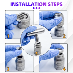 Frantoio osseo dentale frantoio osseo impianto innesto aumento strumento dentale nuovo - Product Image 4