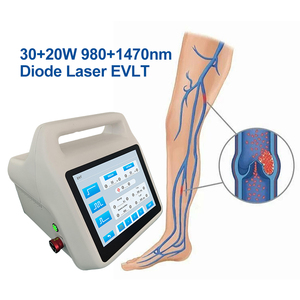 Máquina de ablación láser endovascular mínimamente invasiva de 980nm+1470nm y 50W EVLT/EVLA para la eliminación de venas varicosas tipo araña - Product Image 1