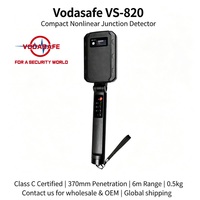 Détecteur de sécurité pour chambre d'hôtel Vodasafe VS-820, détecteur de caméra cachée compacte et de microphone