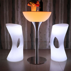 Tbk — table et chaise led à couleurs changeantes, sans fil, alimenté par batterie, éclairage led, couleur changeante, en vente - Product Image 5