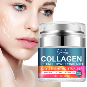 含透明质酸的视黄醇霜，男女抗衰老抗皱霜，日夜胶原蛋白保湿霜 - Product Image 1