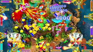 Hot Châu Á Tức Giận Chim Arcade Máy Nhiều Cá & Điểm Trò Chơi Bắn Súng 1-Năm Bảo Hành Xổ Số Máy Kit - Product Image 6