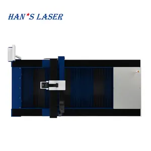 Máquina cortadora de placa de latón, enrutador láser de fibra de alta calidad, Han