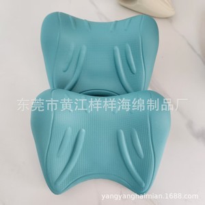 Cervical <b>Pillow</b> 22x17x12cm Massage <b>Neck</b> Support Single Person Blue Sponge <b>Pillow</b> - Product Image 2
