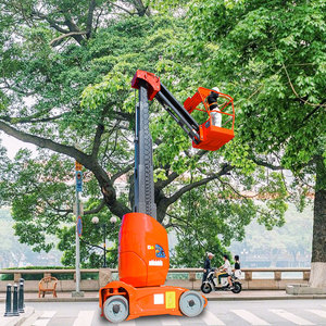 5.5 m 8m 10m 300Kg 200Kg אנכי חשמלי מעלית הידראולי אדם אחד מיני בום להרים אווירי נייד פלטפורמת מעלית מספריים - Product Image 5