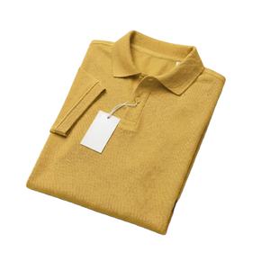 Polo uni personnalisé avec logo pour l'été, t-shirt polo pour homme, shorts pour homme - Product Image 1