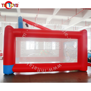Juego de Fútbol Inflable Ecológico para Exteriores, Portería de Fútbol de 5x4m, Rojo - Product Image 5