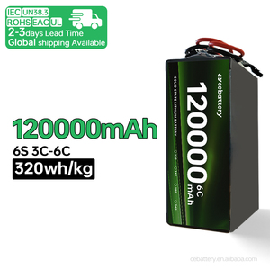 320wh/kg большой емкости 120ah 6S/12S/14S 6C литий-ионный аккумулятор для Fix Wing UAV Evtol Drone - Product Image 2