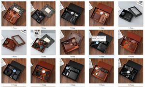 HBC Luxury Men's 5-Piece Business <b>Gift</b> Set <b>Graduation</b> Stainless Steel Exquisite Wallet Watch Belt Cufflinks Glasses - Product Image 4