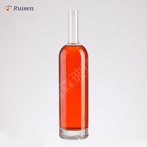 Bán Buôn <span class=keywords><strong>750Ml</strong></span> Thủy Tinh Rượu Vang Rượu Chai Thủy Tinh Brandy Gin Rum Tequila Rượu <span class=keywords><strong>Vodka</strong></span> Tinh Thần Chai Với Nắp - Product Image 5