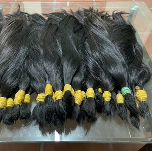 Vietnam Raw Hair Manufacturer – High Quality Virgin Human Hair Bundles, Cuticle Aligned, <b>Thick</b> Weft, OEM Private Label Available - Product Image 1