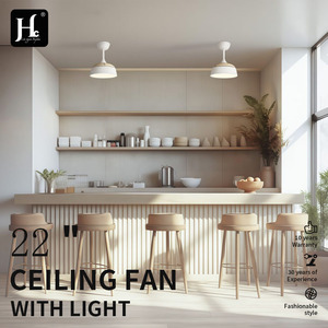 Modern <b>Ceiling</b> Fan <b>Light</b> LED 5000K Warm White Surface Mounted Metal Body <b>Remote</b> <b>Control</b> IP33 2160 Lumens for Living Room 220V - Product Image 5