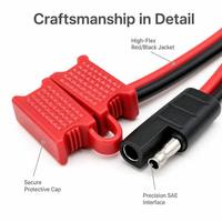 Kit Kabel Sambung Cepat XPB 12V/24V SAE Tembaga Berlapis Timah dengan Isolasi PVC/Karet Berperingkat IP67 untuk Otomotif/Sistem Surya