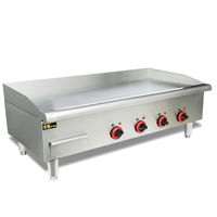 Plancha électrique en acier inoxydable à plaque plate complète OEM pour la cuisine à domicile, en extérieur, à l'hôtel et au restaurant, utilisation domestique