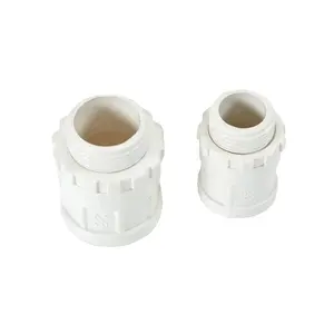 AS/NZS 2053 20mm adaptateur lisse à vissé raccord électrique thermorétractable PVC Conduit glande confiance LeDES modèle HH-PSA