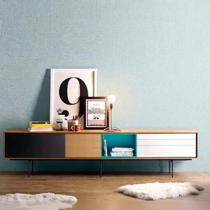 Hermoso Color sólido PVC impermeable de papel para las paredes de la Oficina - Product Image 1